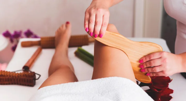 Vacuum Wood Therapy treatment